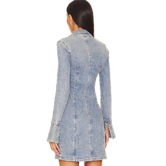 BLANKNYC Denim Mini Dress Smooth Talker‎ Size XS - Picture 3 of 11